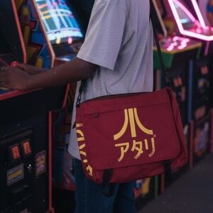 Atari Retro Messenger Bag for - Retro Gaming Logo